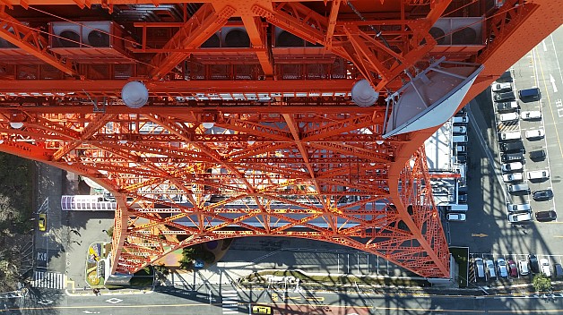 Tokyo Tower looking down
Photographer;&nbsp;Jim
2015-02-19&nbsp;11.22.53;&nbsp;Metadata time: '2015 Feb 19 11:22'
Original size:&nbsp;5,312 x 2,976; 5,833 kB
Filename: 2015-02-19 11.22.53 Jim - Tokyo Tower looking down.jpeg