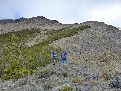 2015-10-03 12.20.25 P1000212 Simon - view up ridge to 1870.jpeg: 4608x3456, 6441k (2015 Nov 07 16:21)