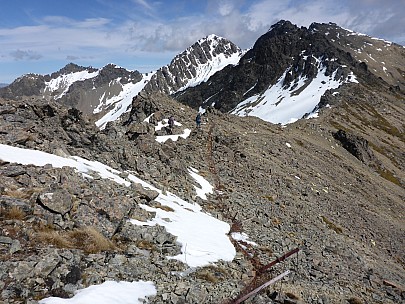 2015-10-03 13.41.44 P1000219 Simon - old fence and snow on range.jpeg: 4608x3456, 5939k (2015 Nov 07 16:36)