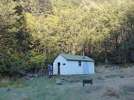 Philip and Brian outside Hidden Hut
Photographer;&nbsp;Simon
2015-10-03&nbsp;08.03.46;&nbsp;Metadata time: '2015 Oct 03 08:03'
Original size:&nbsp;4,608 x 3,456; 6,236 kB
Filename: 2015-10-03 08.03.46 P1000208 Simon - Philip and Brian outside Hidden Hut.jpeg