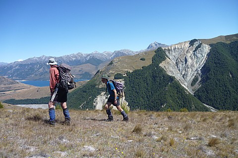 Bruce and Brian on spur, lake behind
Photographer;&nbsp;Philip
2016-01-09&nbsp;11.44.19;&nbsp;Metadata time: '2016 Jan 09 11:44'
Original size:&nbsp;4,320 x 2,880; 5,176 kB
Filename: 2016-01-09 11.44.19 P1040172 Philip - Bruce and Brian on spur, lake behind.jpeg