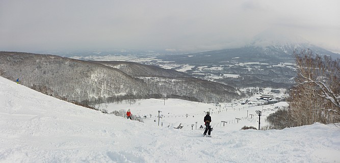 Adrian at top of Ni-kabe course
Photographer;&nbsp;Simon
2016-02-23&nbsp;10.32.30;&nbsp;Metadata time: '2016 Feb 23 10:32'
Original size:&nbsp;6,605 x 3,171; 17,500 kB;&nbsp;stitch
Filename: 2016-02-23 10.32.30 Panorama Simon - Adrian at top of Ni-kabe course_stitch.jpg