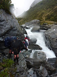 Progress down Otoko boulders
Photographer;&nbsp;Simon
2019-01-19&nbsp;08.31.16;&nbsp;Metadata time: '2019 Jan 19 08:31'
Original size:&nbsp;3,456 x 4,608; 5,499 kB
Filename: 2019-01-19 08.31.16 P1020663 Simon - progress down Otoko boulders.jpeg