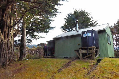 Simon at Rakeahua hut br
Photographer;&nbsp;Brian
2019-11-11&nbsp;19.04.08;&nbsp;Metadata time: '2019 Nov 11 19:04'
Original size:&nbsp;3,264 x 2,176; 3,434 kB
Filename: 2019-11-11 19.04.08 P1020053 Brian - Simon at Rakeahua hut_br.jpeg