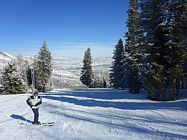 Ski Park City Mountain day 1 Ski Park City Mountain day 1