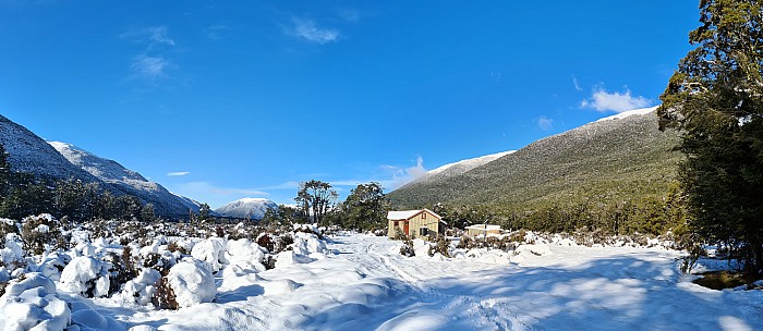 Hurunui  3 hut
Photo: Simon
2022-07-31 15.20.54; '2022 Jul 31 15:20'
Original size: 6,299 x 2,737; 15,418 kB; stitch
2022-07-31 15.20.54 S20 Simon - Hurunui 3 hut_stitch.jpg