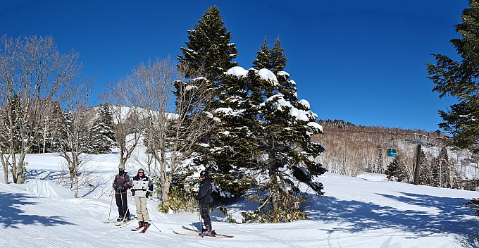 A fine day for skiing - Adrian, Jim, and Kevin outside the Prince Hotel East
Photo: Simon
2024-03-03 09.20.51; '2024 Mar 03 13:20'
Original size: 13,448 x 6,966; 17,128 kB; stitch
2024-03-03 09.20.51 S20+ Simon - a fine day for skiing - Adrian, Jim, and Kevin outside the Prince Hotel East_stitch.jpg A fine day for skiing - Adrian, Jim, and Kevin outside the Prince Hotel East
Photo: Simon
2024-03-03 09.20.51; '2024 Mar 03 13:20'
Original size: 13,448 x 6,966; 17,128 kB; stitch
2024-03-03 09.20.51 S20+ Simon - a fine day for skiing - Adrian, Jim, and Kevin outside the Prince Hotel East_stitch.jpg