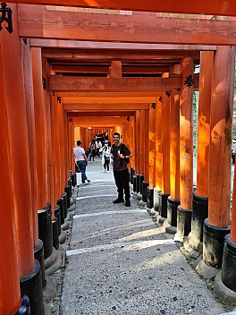 Adrian in the start of the Torii gates walk
Photo: Simon
2024-03-16 16.00.16; '2024 Mar 16 20:00'
Original size: 6,928 x 9,248; 12,886 kB
2024-03-16 16.00.16 S20+ Simon - Adrian in the start of the Torii gates walk.jpeg Adrian in the start of the Torii gates walk
Photo: Simon
2024-03-16 16.00.16; '2024 Mar 16 20:00'
Original size: 6,928 x 9,248; 12,886 kB
2024-03-16 16.00.16 S20+ Simon - Adrian in the start of the Torii gates walk.jpeg