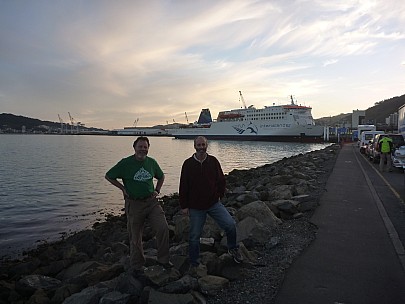 Kaitaki Ferry Wellington - Brian and Simon
Photographer;&nbsp;Simon
2013-11-14&nbsp;20.07.18;&nbsp;Metadata time: '2013 Nov 14 20:07'
Original size:&nbsp;4,000 x 3,000; 4,543 kB
Filename: 2013-11-14 20.07.18 P1050332 Simon - Kaitaki Ferry Wellington - Brian and Simon.jpeg