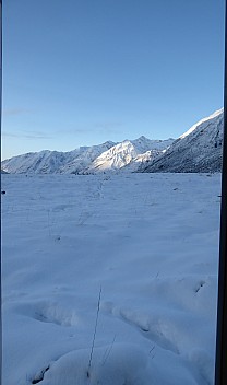 View from Mistake Flats Hut door
Photographer;&nbsp;Brian
2020-09-02&nbsp;07.57.08;&nbsp;Metadata time: '2020 Sept 02 07:57'
Original size:&nbsp;2,369 x 4,000; 2,574 kB;&nbsp;cr
Filename: 2020-09-02 07.57.08 P1020297 Brian - view from Mistake Flats Hut door_cr.jpg