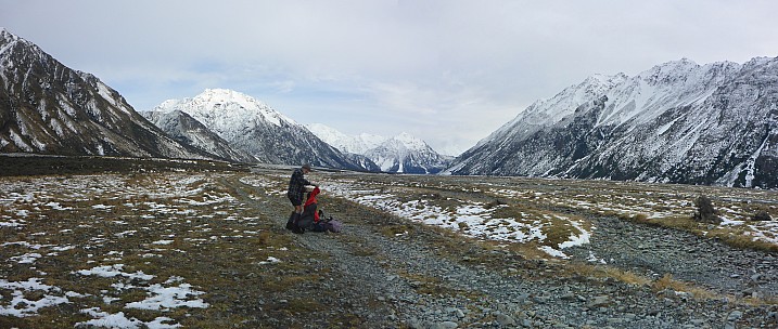 Brian and view back up across the Growler
Photo: Simon
2020-09-04 08.53.52; '2020 Sept 04 08:53'
Original size: 7,519 x 3,187; 24,116 kB; stitch
2020-09-04 08.53.52 Panorama Simon - Brian and view back up across the Growler_stitch.jpg