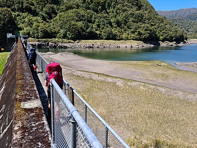 Adrian Te Huia and Mike on Mangahao Dam  1
Photo:&nbsp;Simon
2022-10-23&nbsp;12.59.40;&nbsp;'2022 Oct 23 12:59'
Original size:&nbsp;9,248 x 6,936; 30,872 kB
2022-10-23 12.59.40 S20 Simon - Adrian Te Huia and Mike on Mangahao Dam 1.jpeg