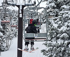 At Prince Hotel East Wing skiing Central Shiga Kōgen
Kevin, with Adrian and Simon ahead, leaving Terakoya on the First Pair lift
Photographer;&nbsp;Jim
2024-03-04&nbsp;15.00.42;&nbsp;Metadata time: '2024 Mar 04 15:00'
Original size:&nbsp;2,992 x 2,449; 2,654 kB;&nbsp;cr
Filename: 2024-03-04 15.00.42 S21FE+ Jim - Kevin, with Adrian and Simon ahead, leaving Terakoya on the First Pair lift_cr.jpg