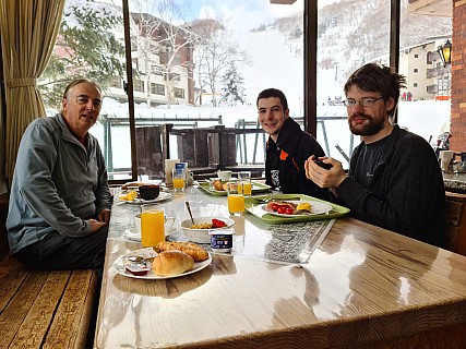Jim, Adrian and Kevin breakfasting at Hotel Alpenburg
Photographer;&nbsp;Simon
2024-03-07&nbsp;07.36.45;&nbsp;Metadata time: '2024 Mar 07 07:36'
Original size:&nbsp;9,248 x 6,936; 13,217 kB
Filename: 2024-03-07 07.36.45 S20+ Simon - Jim, Adrian and Kevin breakfasting at Hotel Alpenburg.jpg