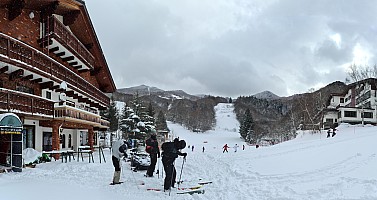 Nishidateyama, Takamagahara, Tanneno Mori Okojo, Ichinose skiing
Jim, Adrian, and Kevin putting skiis on outside the Alpenburg
Photographer;&nbsp;Simon
2024-03-09&nbsp;09.06.56;&nbsp;Metadata time: '2024 Mar 09 09:06'
Original size:&nbsp;16,415 x 8,719; 13,168 kB;&nbsp;stitch
Filename: 2024-03-09 09.06.56 S20+ Simon - Jim, Adrian, and Kevin putting skiis on outside the Alpenburg_stitch.jpg