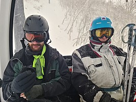 One line day summary
Kevin and Adrian in the Yamanoeki Resort pulse gondola
Photographer;&nbsp;Simon
2024-03-10&nbsp;08.52.47;&nbsp;Metadata time: '2024 Mar 10 08:52'
Original size:&nbsp;9,248 x 6,936; 12,552 kB
Filename: 2024-03-10 08.52.47 S20+ Simon - Kevin and Adrian in the Yamanoeki Resort pulse gondola.jpeg