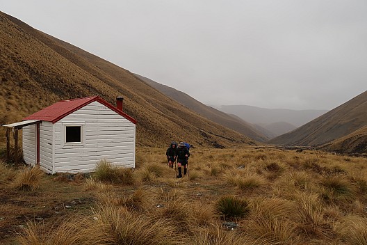 Simon and Philip arriving at Otamatapaio Hut
Photographer;&nbsp;Brian
2024-10-02&nbsp;16.28.01;&nbsp;Metadata time: '2024 Oct 02 16:28'
Original size:&nbsp;4,894 x 3,263; 5,245 kB;&nbsp;str
Filename: 2024-10-02 16.28.01 IMG_1243 Brian - Simon and Philip arriving at Otamatapaio Hut_str.jpeg