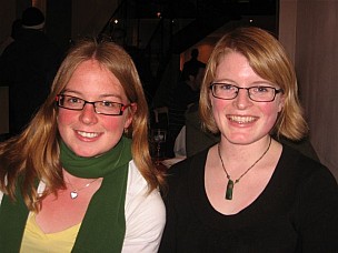 Sarah and Holly
