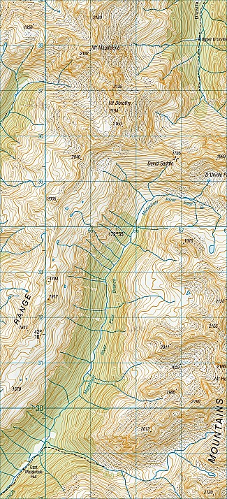 Day 3 East Matakitaki Hut to Upper D'Uville Biv via David Saddle