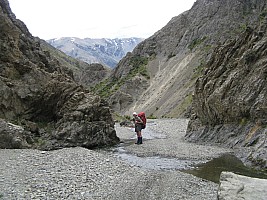 Palmer Saddle and Stream