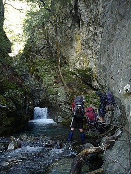 2016-01-04 10.03.10 P1040064 Philip - waterfalls blocking route.jpeg: 3240x4320, 4975k (2016 Jan 04 10:03)