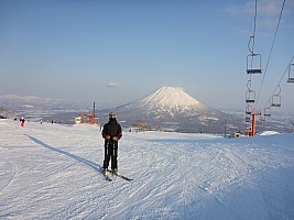 Skiing Niseko