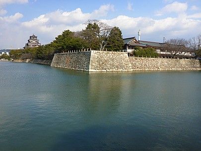 2017-01-22 13.05.48 P1010679 Simon - Hiroshima Castle across moat.jpeg: 4608x3456, 5600k (2017 Jan 29 10:22)