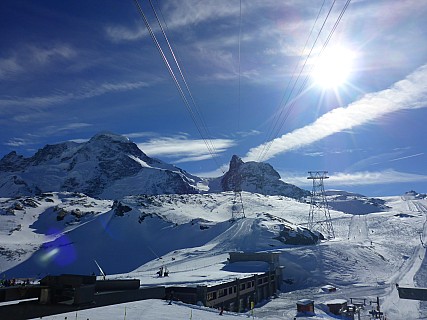 Klein Matterhorn from Trockener Steg
Photographer;&nbsp;Simon
2018-01-30&nbsp;13.08.10;&nbsp;Metadata time: '2018 Jan 30 13:08'
Original size:&nbsp;4,608 x 3,456; 5,926 kB
Filename: 2018-01-30 13.08.10 P1020115 Simon - Klein Matterhorn from Trockener Steg.jpeg