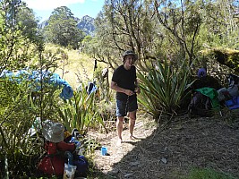 Tunnel Creek Hut to Paringa Rock Biv
