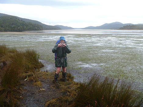 2019-11-13 09.39.43 P1000755 Jim - Simon on Patterson Inlet tidal flats.jpeg: 4320x3240, 4953k (2019 Nov 13 09:39)