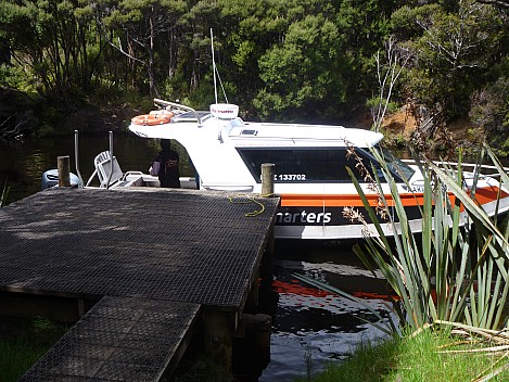 2019-11-14 14.51.44 P1000779 Jim - Water Taxi at Freshwater jetty.jpeg: 4320x3240, 5253k (2019 Nov 14 14:51)