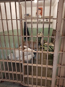 A Cell With Simulated Occupant
Photo: Jim
2020-02-29 11.11.30; '2020 Feb 29 11:11'
Original size: 3,024 x 4,032; 2,794 kB
2020-02-29 11.11.30 GS8 Jim - a cell with simulated occupant.jpeg