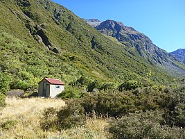 Poulter Hut, Worsely Biv, Poulter Biv, Casey Hut