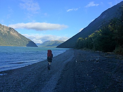 Brian on Lake Sumner beach track
Photographer;&nbsp;Simon
2021-09-20&nbsp;08.05.39;&nbsp;Metadata time: '2021 Sept 20 08:05'
Original size:&nbsp;4,608 x 3,456; 6,019 kB
Filename: 2021-09-20 08.05.39 P1030608 Simon - Brian on Lake Sumner beach track.jpeg