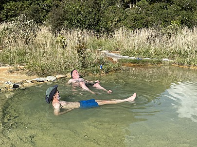 Brian and Simon in hot pool
Photographer;&nbsp;Susie
2022-03-09&nbsp;17.09.25;&nbsp;Metadata time: '2022 Mar 09 17:09'
Original size:&nbsp;4,032 x 3,024; 5,665 kB
Filename: 2022-03-09 17.09.25 IMG_2830 Susie - Brian and Simon in hot pool.jpeg