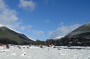 Hut day at Hurunui #3 Hut