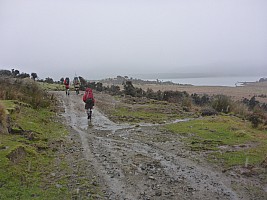 Fly Wellington to Ōtautahi, drive to Loch Katrine, tramp Hurunui River to Hurunui Hut