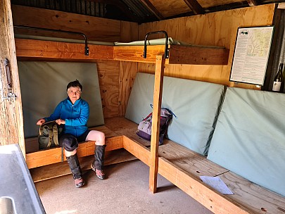 Susie in Nicholsons Hut
Photographer;&nbsp;Simon
2022-12-29&nbsp;11.24.46;&nbsp;Metadata time: '2022 Dec 29 11:24'
Original size:&nbsp;9,248 x 6,936; 12,840 kB
Filename: 2022-12-29 11.24.46 S20+ Simon - Susie in Nicholsons Hut.jpeg