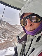 At the Prince Hotel East Wing skiing at Okushiga Kōgen
Selfie on the Okushiga Gondola
Photo: Jim
2024-03-03 13.53.51; '2024 Mar 03 13:53'
Original size: 2,736 x 3,648; 2,051 kB