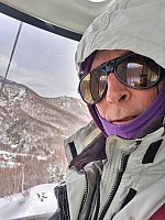 At the Prince Hotel East Wing skiing at Okushiga Kōgen
Selfie on the Okushiga Gondola
Photo: Jim
2024-03-03 13.53.51; '2024 Mar 03 13:53'
Original size: 2,736 x 3,648; 2,051 kB
2024-03-03 13.53.51 S21FE+ Jim - selfie on the Okushiga Gondola.jpeg
