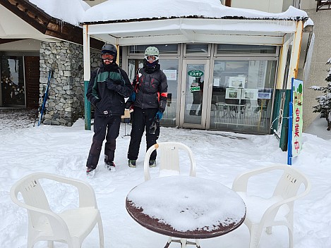 Kevin and Adrian outside Hotel Hkuls
Photo: Simon
2024-03-09 11.07.07; '2024 Mar 09 15:07'
Original size: 9,248 x 6,936; 11,345 kB