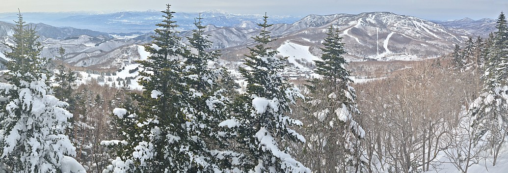 Panorama from Higashitateyama gondola station
Photo: Simon
2024-03-11 14.35.06; '2024 Mar 11 18:35'
Original size: 20,900 x 7,106; 31,827 kB; stitch