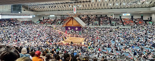Kuromon market, Ōsaka Castle, Sumo Wrestling and Edion Arean\, Dōtonburi
Edion Arena filling up stitch cr
Photo: Jim
2024-03-15 15.41.31; '2024 Mar 15 15:41'
Original size: 5,952 x 2,354; 2,813 kB; {i:2;}
2024-03-15 15.41.31 S21FE+ Jim - Edion Arena filling up_stitch_cr.jpg