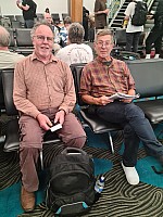 Simon and Nick in the departure lounge
Photographer;&nbsp;Simon
2025-02-24&nbsp;20.06.03;&nbsp;Metadata time: '2025 Feb 24 20:06'
Original size:&nbsp;6,452 x 8,613; 12,027 kB;&nbsp;cr
Filename: 2025-02-24 20.06.03 S20+ Simon - Simon and Nick in the departure lounge_cr.jpg