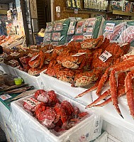 Produce at the Nijo Fish Market
Photographer;&nbsp;Pauline
2026-01-31&nbsp;12.21.29;&nbsp;Metadata time: '2026 Jan 31 12:21'
Original size:&nbsp;3,024 x 3,196; 6,162 kB;&nbsp;cr
Filename: 2026-01-31 12.21.29 IMG_4440 Pauline - produce at the Nijo Fish Market_cr.jpg
