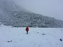 Snow day at Mistake Flats