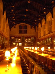 Christ Church dining room 