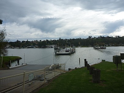 2014-07-07 13.41.15 P1000688 Simon - Murray River car ferry.jpeg: 4000x3000, 4910k (2014 Aug 09 09:04)