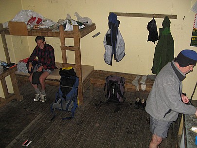 Inside Hope Halfway hut
Photographer;&nbsp;Brian
2013-04-21&nbsp;07.18.58;&nbsp;Metadata time: '2013 Apr 21 07:18'
Original size:&nbsp;3,072 x 2,304; 1,031 kB
Filename: 2013-04-21 07.18.58 IMG_2871 Brian - Inside Hope Halfway hut.jpeg