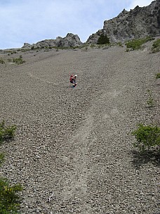 Simon descending scree to Palmer Stream
Photographer;&nbsp;Brian
2013-11-16&nbsp;11.28.38;&nbsp;Metadata time: '2013 Nov 16 11:28'
Original size:&nbsp;2,304 x 3,072; 1,630 kB
Filename: 2013-11-16 11.28.38 IMG_2977 Brian - Simon descending scree to Palmer Stream.jpeg